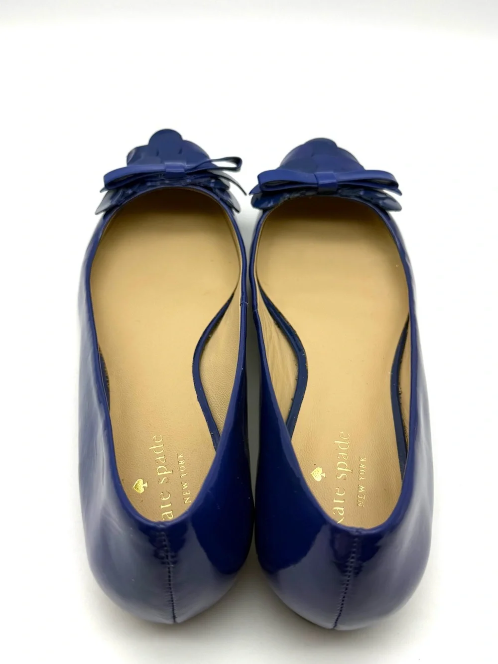Kate Spade Erica Flat Blue Bow Appliqué 9